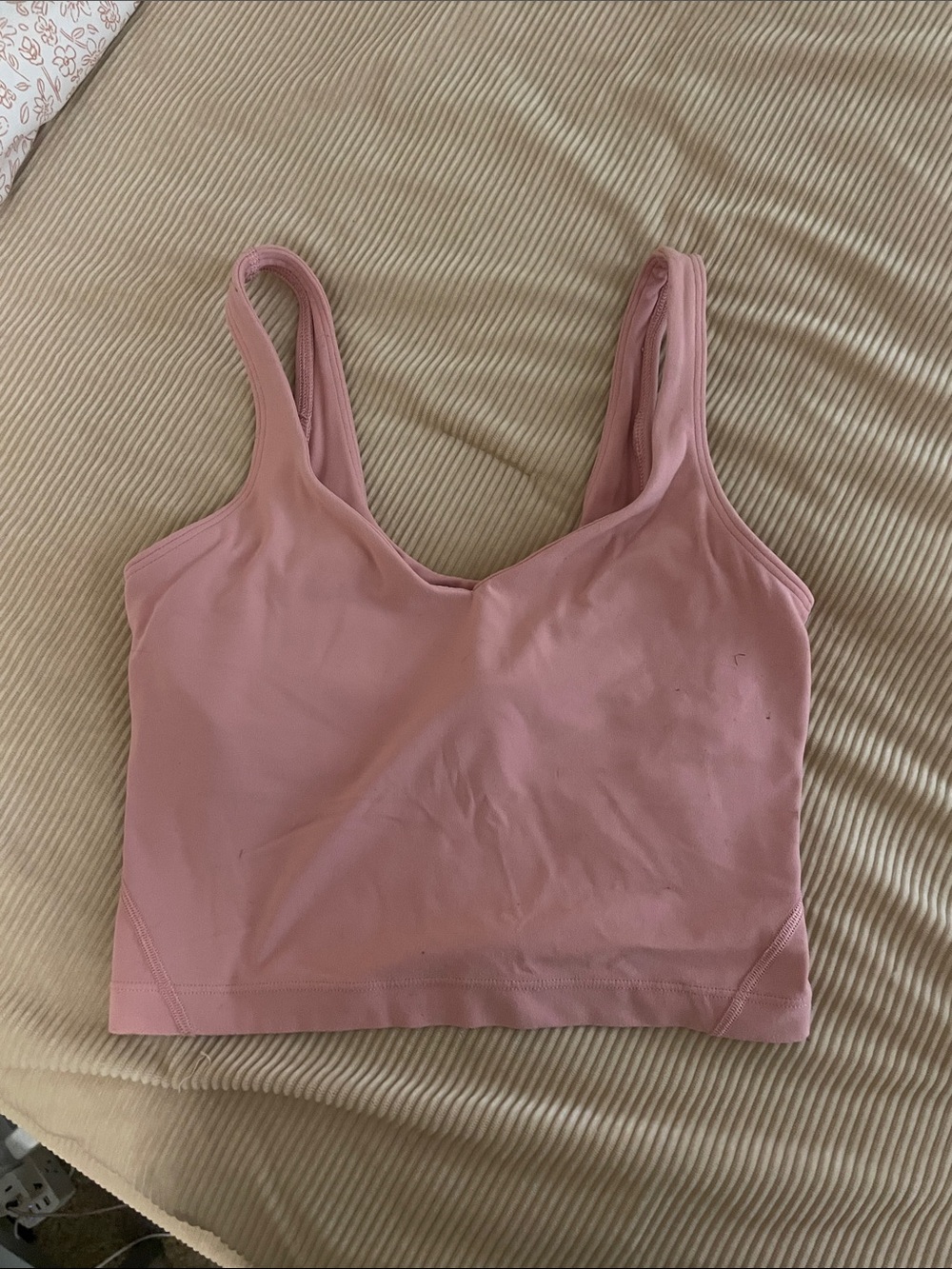 lululemon pink align top
